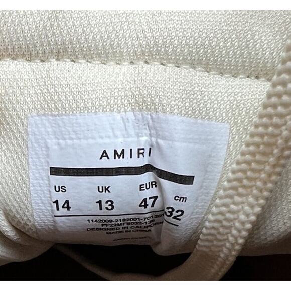 Size 47EU/14US - Amiri Skel Top Hi Bandana Brown Sneakers? NEW/RETAIL $650! main image 8